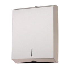 Distributeur de papier essuie main plat inox - 60559