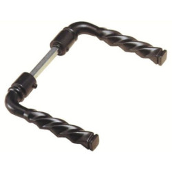 BEQUIL PORTAIL CARRE 6-7 TORSADE NOIR