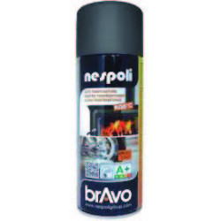 PEINTURE AEROSOL RESINE SILICONE HAUTE TEMPERATURE NOIR 400ML