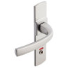 Poignée de porte MUZE diamant noir - voyant plaque - ASSA ABLOY VACHETTE 086437