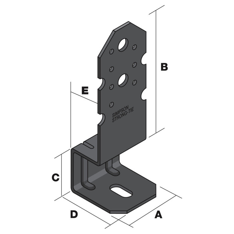 PIED DE PERGOLA LRG60 HT50