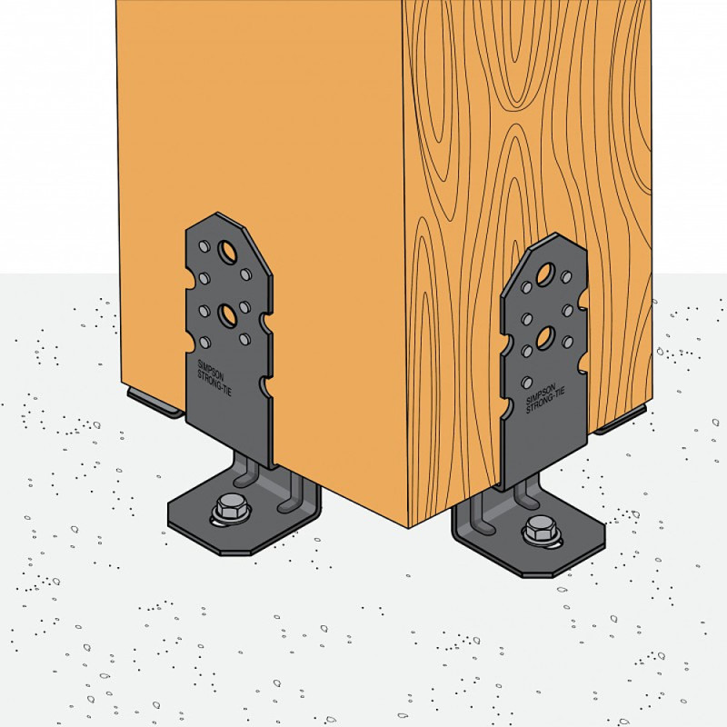 PIED DE PERGOLA LRG60 HT50