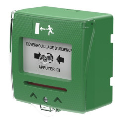 DECLENCHEUR MANUEL VERT 2CTC