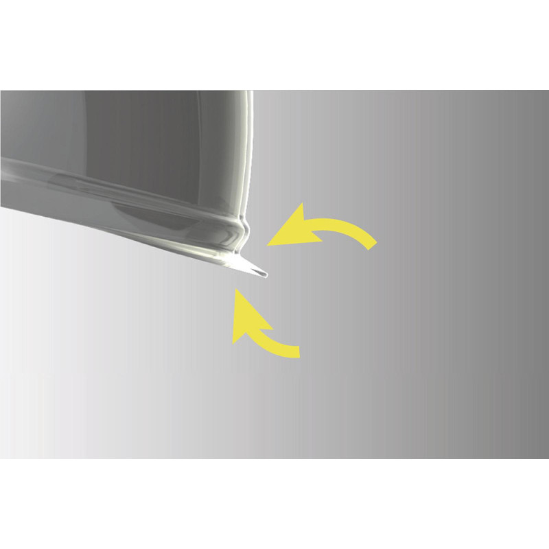 Casque de chantier ONYX AVEC visière ESCAMOTABLE