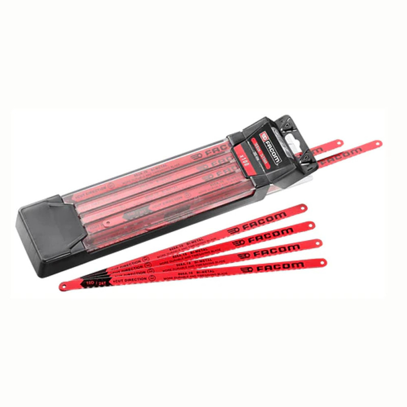 Lame de scie bi-métal - acier au cobalt - long 300mm - FACOM 668A.10