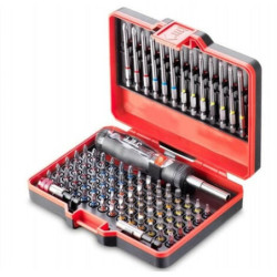 Coffret de jeu d'embouts de vissage 1-4" 86 pièces repère de couleur - TOOL PROMACBC-86