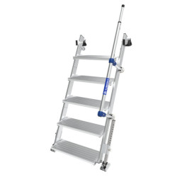 Echelle d'accès camion 5 marches 1m60 - TUBESCA 2456-005