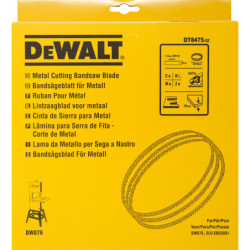Lame 2215 mm pour scie à ruban DW876 pour métal faible épaisseur largeur 6 mm