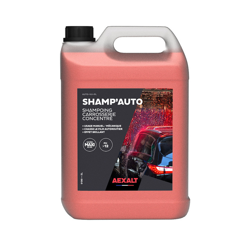 SHAMPOING CARROSSERIE CONCENTRE SHAMPAUTO 5L