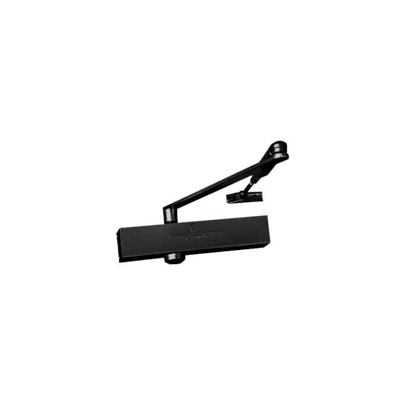 Ferme porte complet GR150 standard noir seul 2-4 coupe feu - GROOM 150015