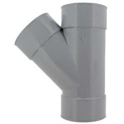 Culotte femelle femelle 45° simple diamètre 125mm - UBX144