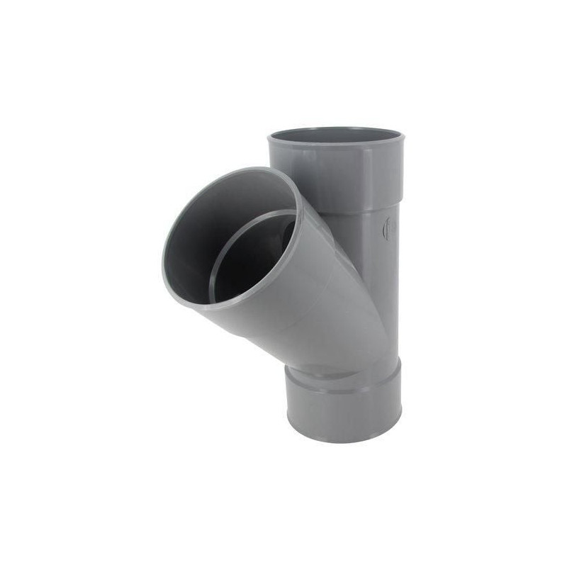 Culotte femelle femelle 45° simple diamètre 125mm - UBX144