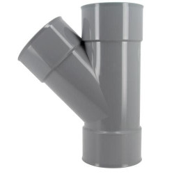 Culotte femelle femelle 45° simple diamètre 100mm - UBT144