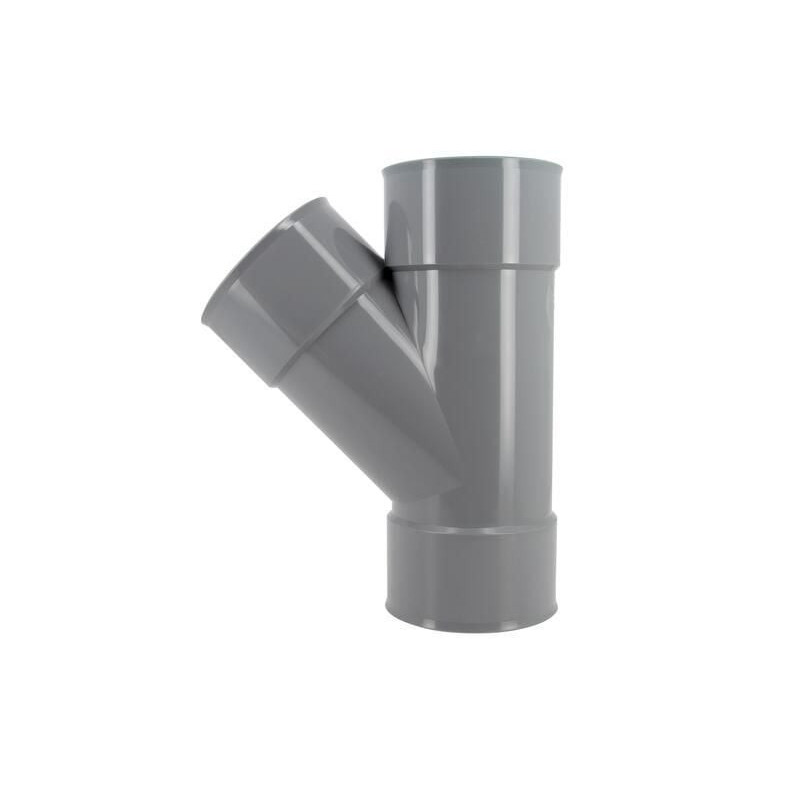 Culotte femelle femelle 45° simple diamètre 100mm - UBT144