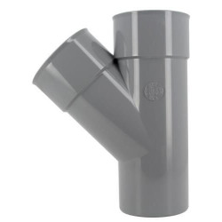 Culotte mâle femelle 45° simple diamètre 100mm - UBT14