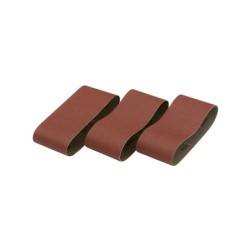 Abrasif pour ponceuses à bande compacte grain 80 - 64 x 356 mm