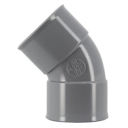 Coude femelle femelle 45° diamètre 50mm - UCJ44