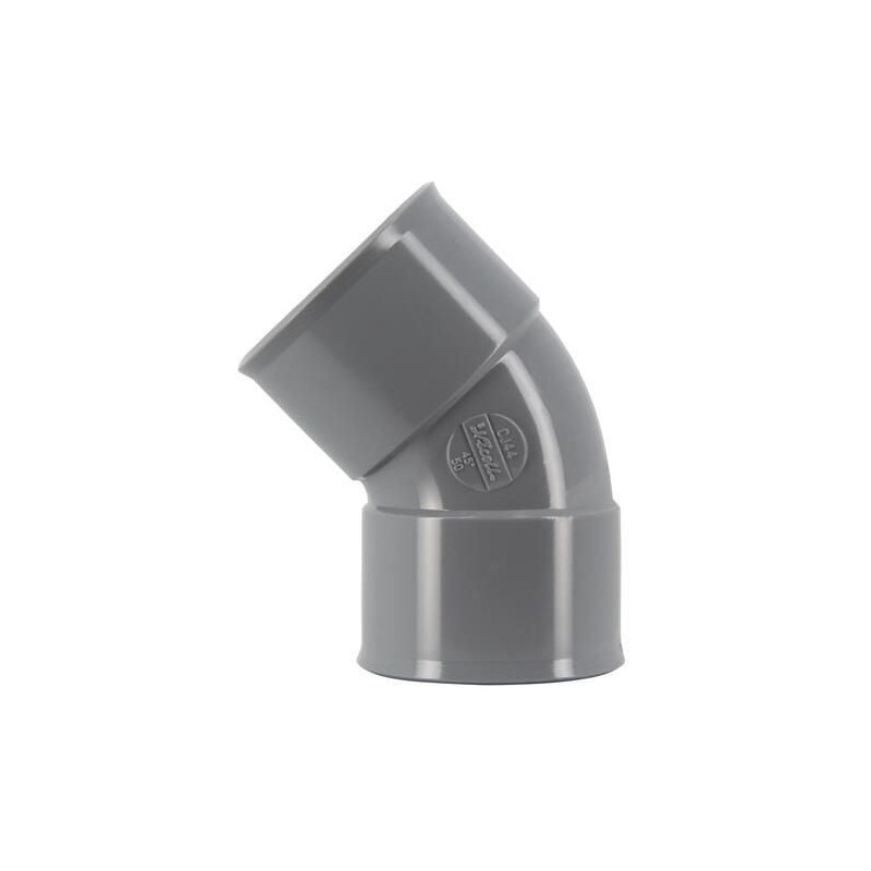 Coude femelle femelle 45° diamètre 50mm - UCJ44