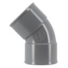 Coude femelle femelle 45° diamètre 50mm - UCJ44