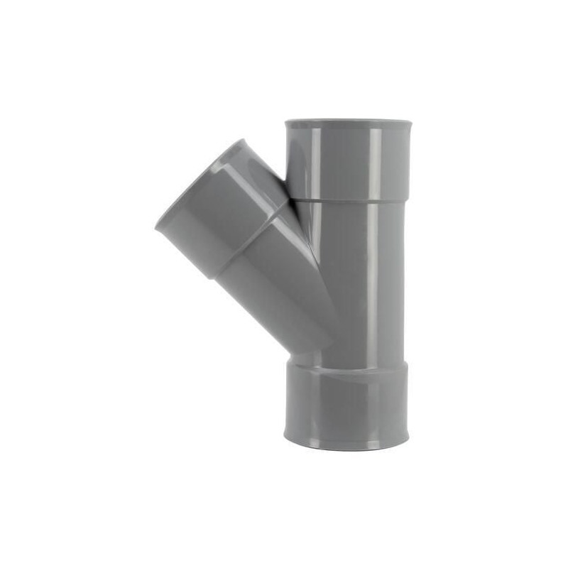 Culotte femelle femelle 45° simple diamètre 50mm - UBJ144