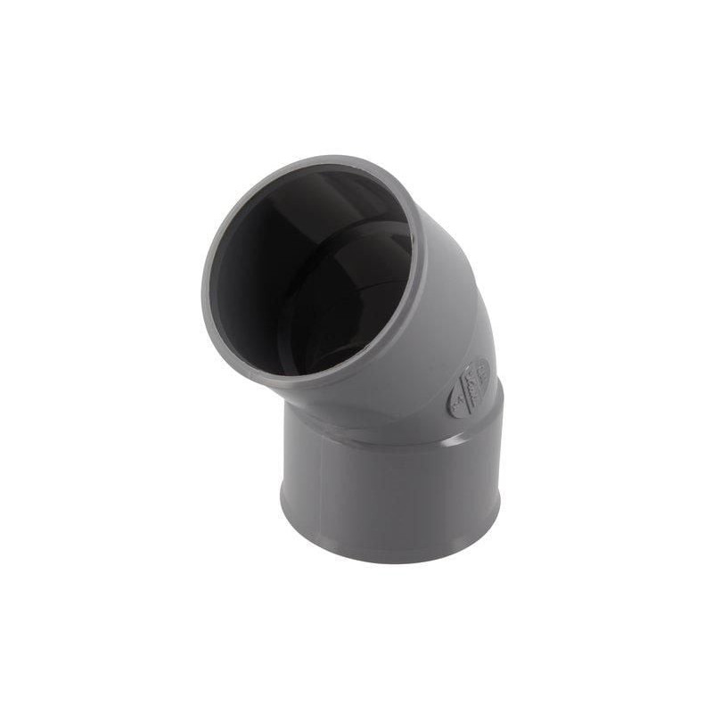 Coude femelle femelle 45° diamètre 50mm - UCJ44