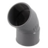 Coude femelle femelle 45° diamètre 50mm - UCJ44