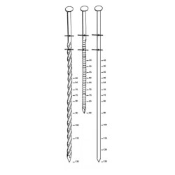 Coils 25-27 x 70 annelées galv