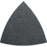 Feuille abrasive triangulaire - Grain 80 - Pack de 5