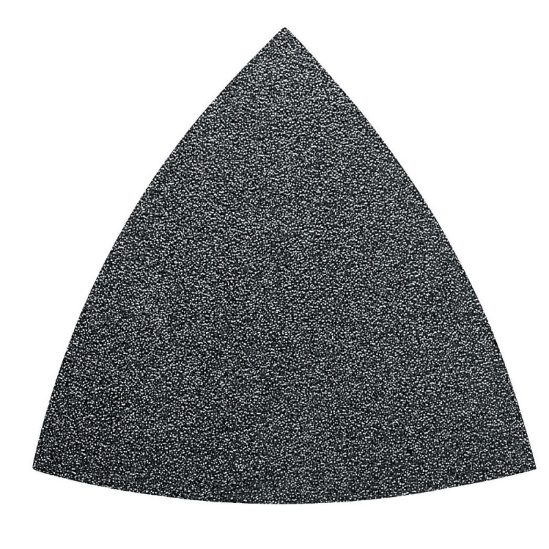 Feuille abrasive triangulaire - Grain 80 - Pack de 5