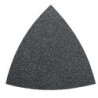 Feuille abrasive triangulaire - Grain 80 - Pack de 5