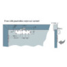 Ferme porte complet GR300 standard noir seul 2-6 coupe feu - GROOM GR300215