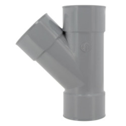 Culotte femelle femelle 45° simple diamètre 80mm - UBR144