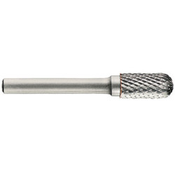 Fraise lime carbure Cylindrique à rayon Denture normale brise copeaux Forme D (B