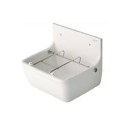 Poste d'eau 45.5 x 38 cm SERVICE blanc en céramique