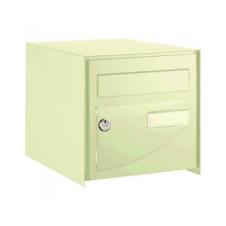 Boîte aux lettres normalisée Simple Face PROBAT beige (ton pierre) NF - 125964