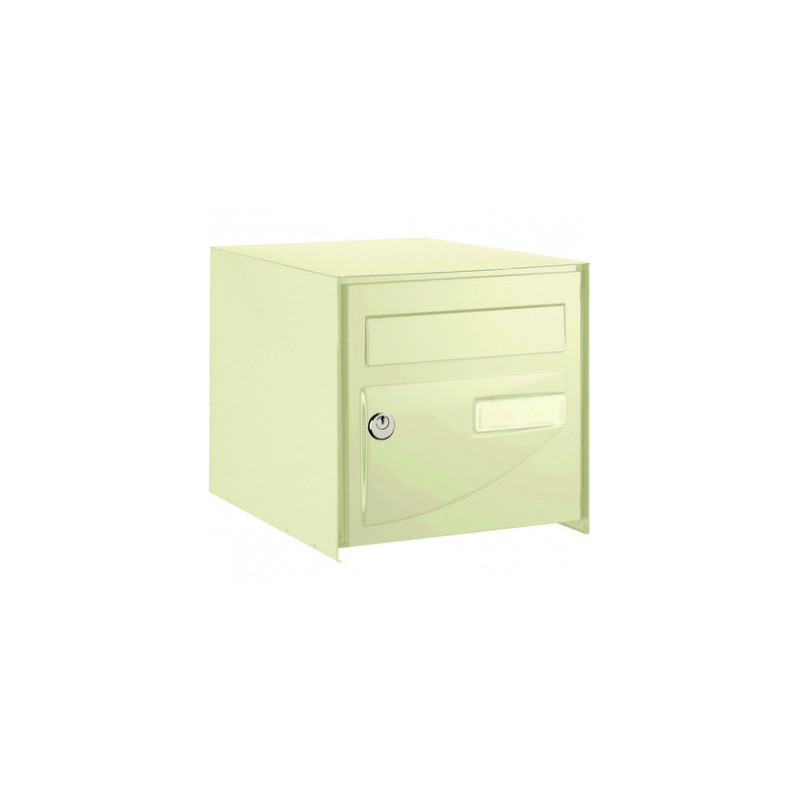 Boîte aux lettres normalisée Simple Face PROBAT beige (ton pierre) NF - 125964