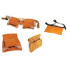 Ceinture cuir porte outil avec 10poches +porte  mesure