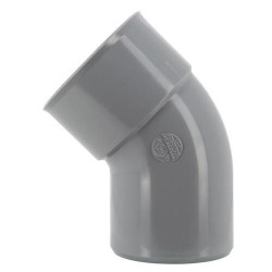 Coude mâle femelle 45° diamètre 80mm - UCR4