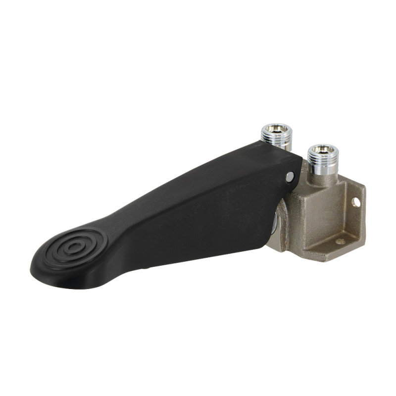 ROBINET SIMPLE TEMPORISÉ POUR LAVABO - SOL COMMANDE A PEDALE - 23600