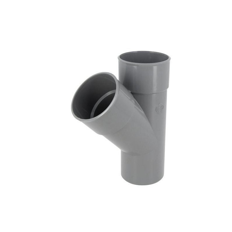 Culotte mâle femelle 45° simple diamètre 80mm - BR14