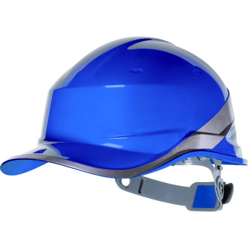 CASQUE CHANTIER DIAMOND V BLEU FLUO