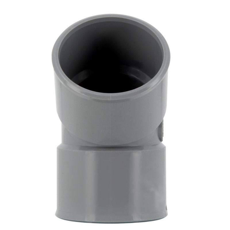 Coude femelle femelle 45° diamètre 40mm - CH44