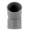 Coude femelle femelle 45° diamètre 40mm - CH44