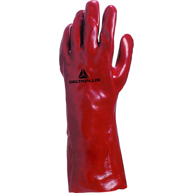 GANT PVC ROUGE TOUT ENDUIT LONG 35CM