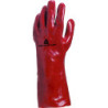 GANT PVC ROUGE TOUT ENDUIT LONG 35CM
