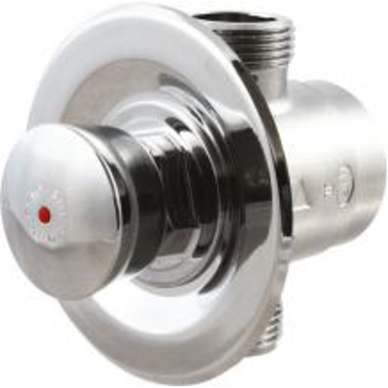 Robinet de douche P50 20X27 temporisé mécanique applique - 38022