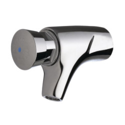 Robinet simple temporisé pour lavabo mural P504S 15s. froid G1-2 - 63100