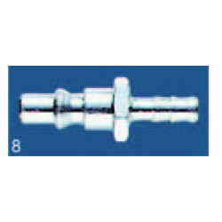 RACCORD AIR 2 EMBOUTS - BARBE D8