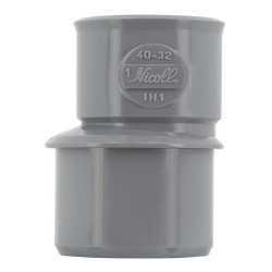 Réduction mâle femelle extérieure excentrée diamètre 40-32mm - UIH1