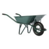 BROUETTE 90 L VERTE EN ROUE GONFLABLE